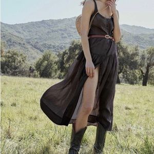 DOEN AVALON black dress XS NWT